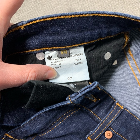 Second Yoga Jeans size 27/4 - Picture 7 of 7